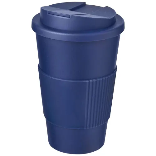Americano® 350 ml isolert kopp med grep og sølesikkert lokk
