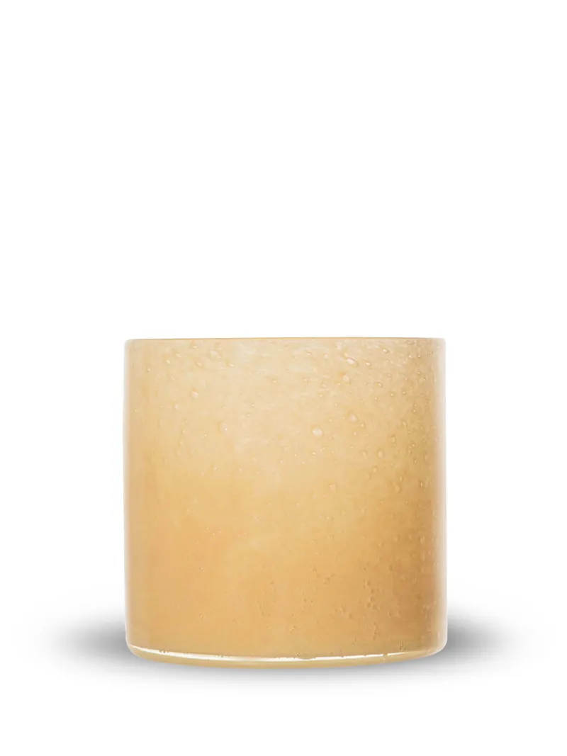 Vase/candle holder Calore (4) Yellow M