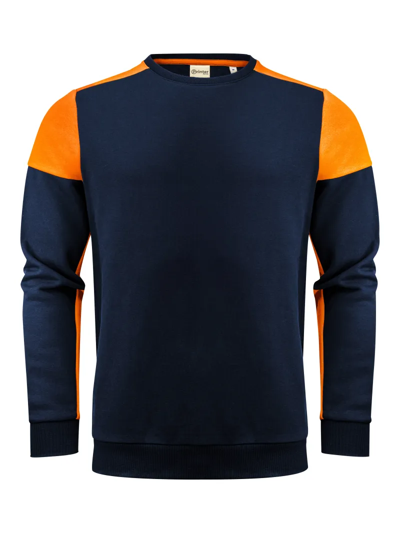 Navy / Neon Orange