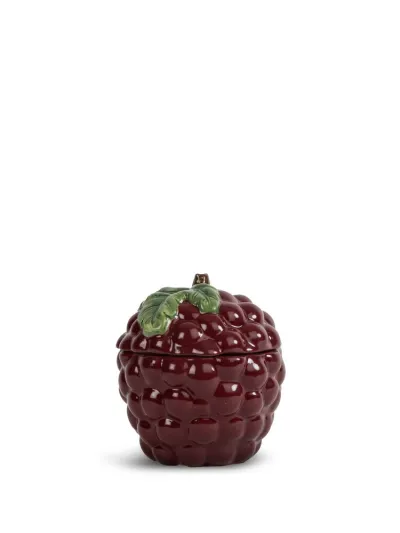Bowl Grape with lid (6) Purple
