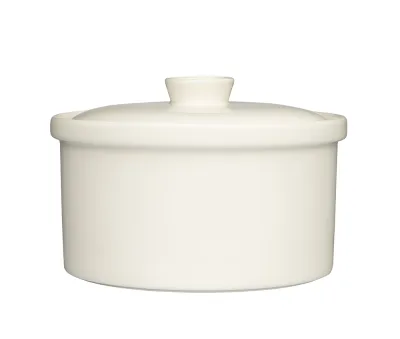 Teema gryte med lokk 2,3l hvit