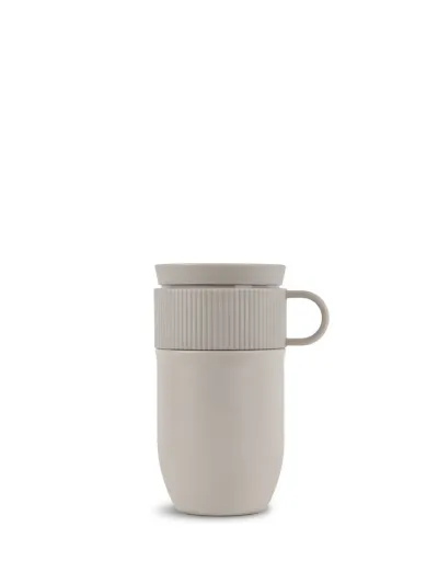 Ted travel mug Beige Pantone Warm gray 3C