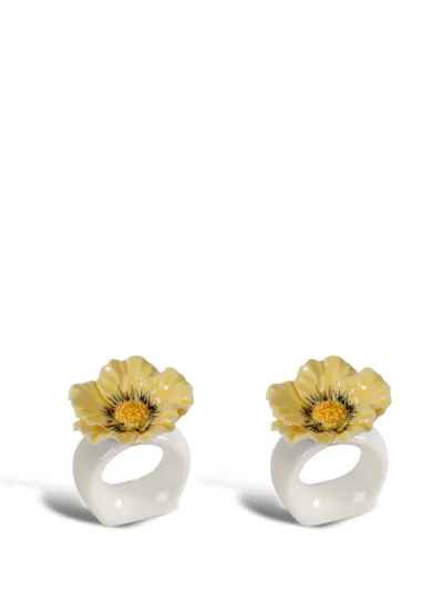 Napkin ring Poppy 2pcs/set (6) Beige