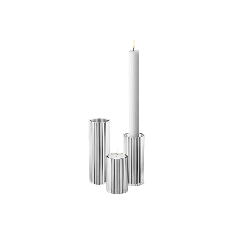 Bernadotte Tealight & Candleholder 3 Pcs