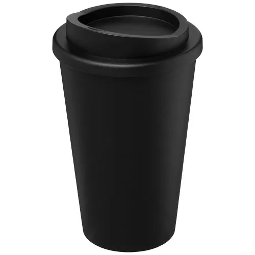 Solid svart