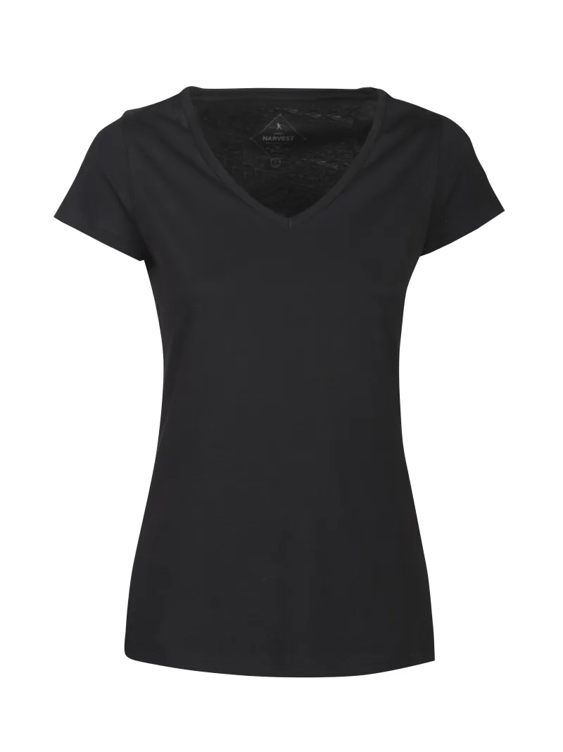 Whailford Lady Organic Slub V-neck
