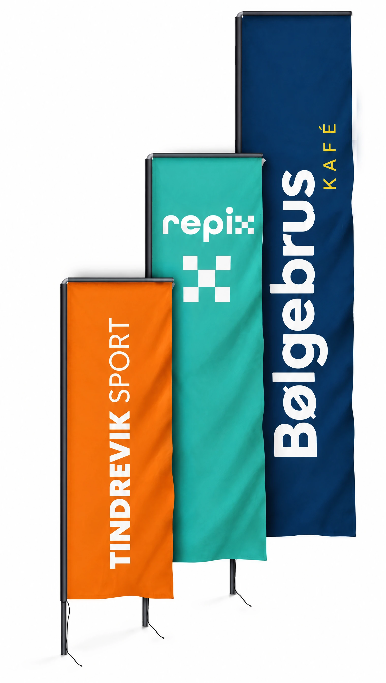 Beachflagg firkanta