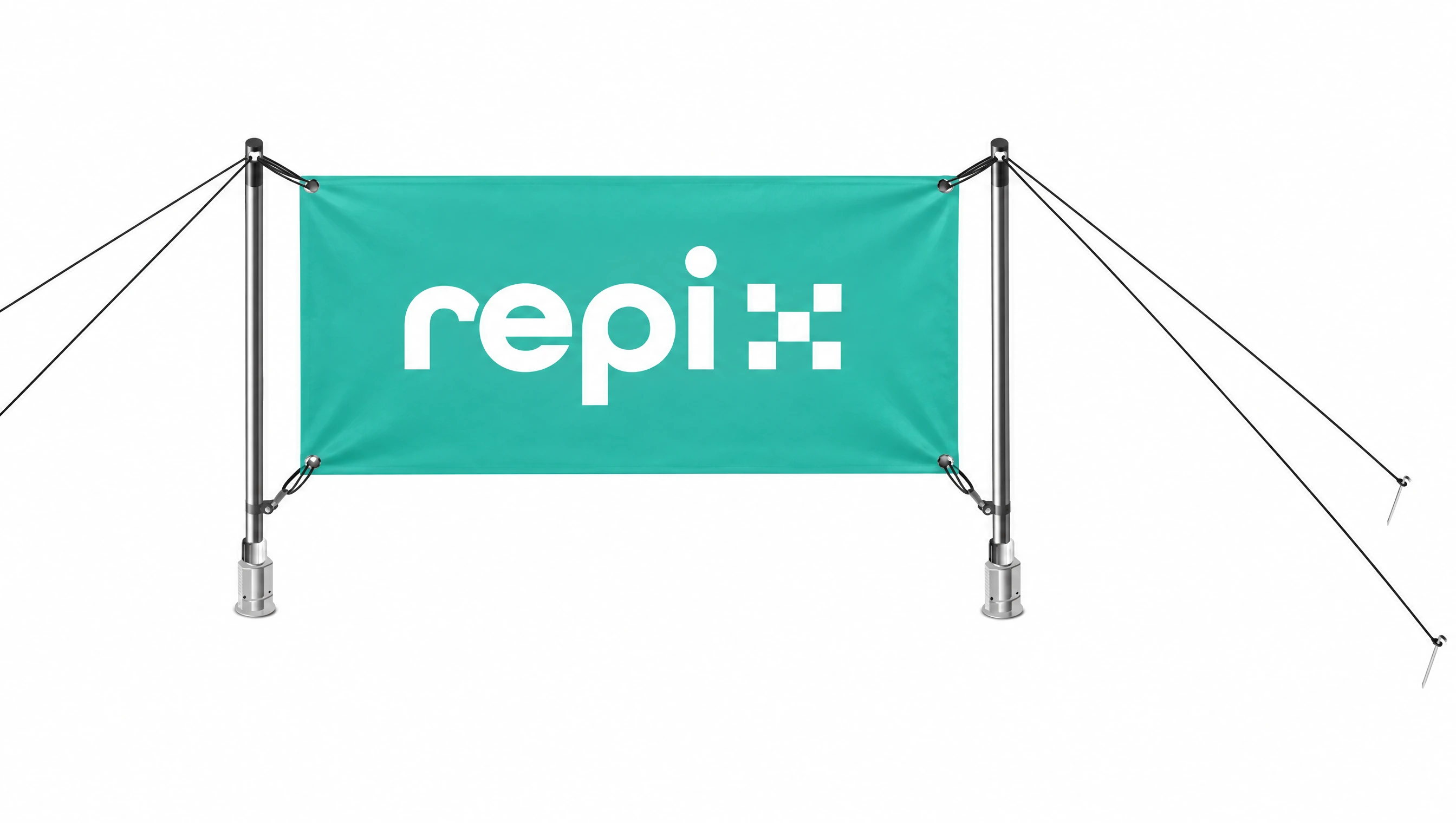 H-fix bannersystem utandørs
